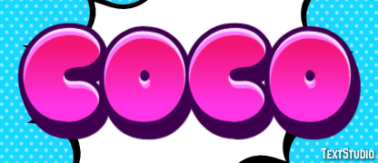 Coco Text Effect