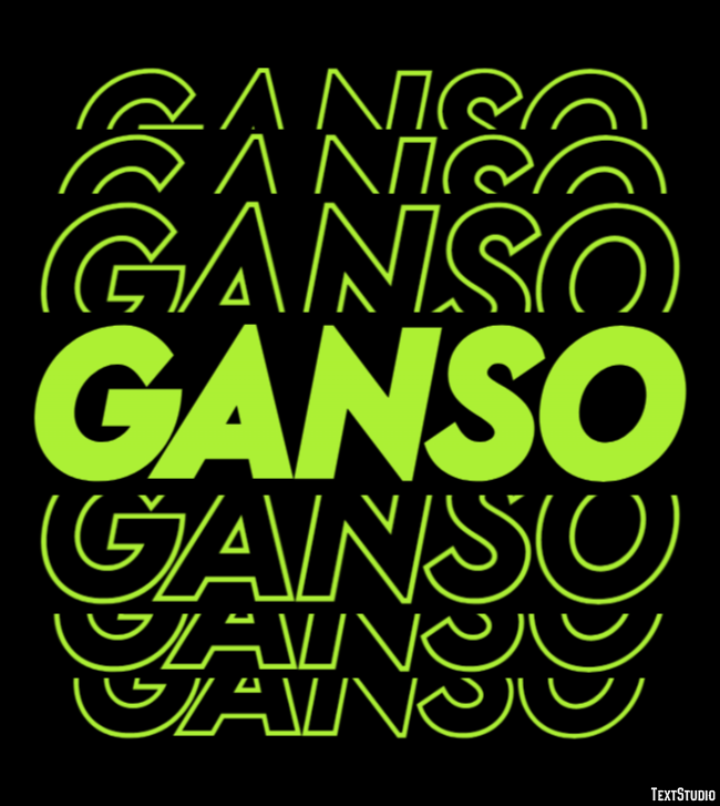Ganso Efecto de texto