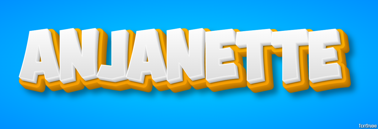 Anjanette Text effect