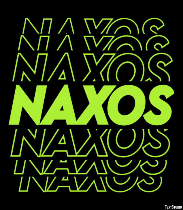 Naxos Эффект текста