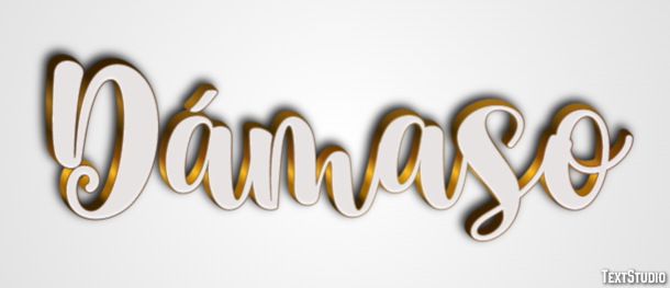 Dámaso Efecto de Texto