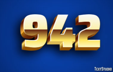 942 Efekt tekstowy