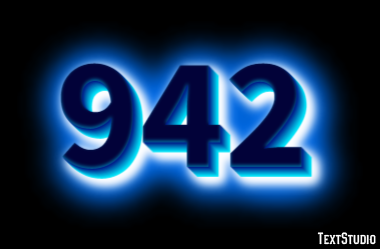 942 Efekt tekstowy