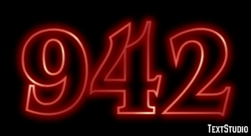 942 Efekt tekstowy