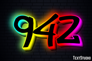 942 Efekt tekstowy