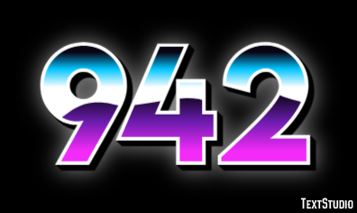 942 Efekt tekstowy
