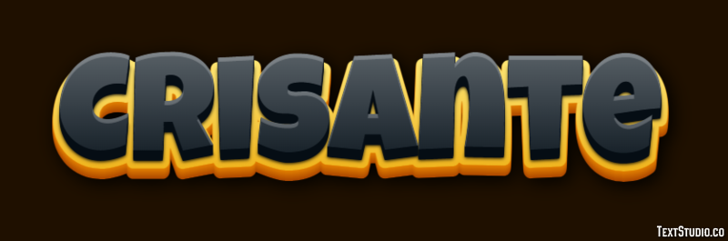 Crisante Effetto testo