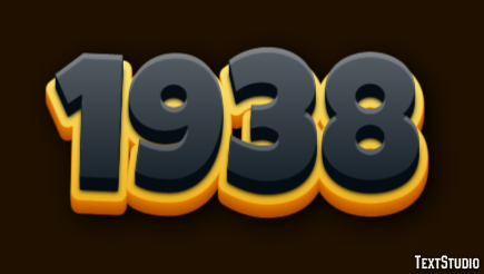 1938 Efekt tekstowy