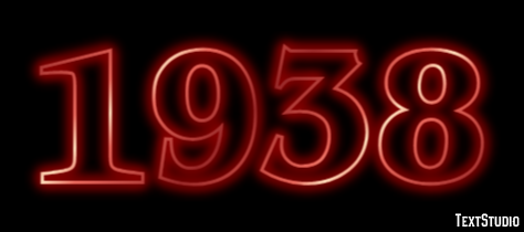 1938 Efekt tekstowy