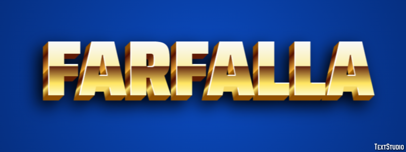 Farfalla Text Effect