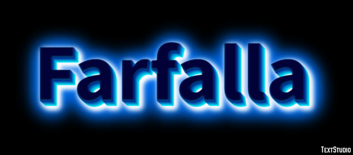 Farfalla Metin efekti