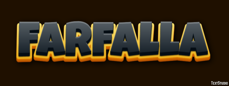 Farfalla Text Effect