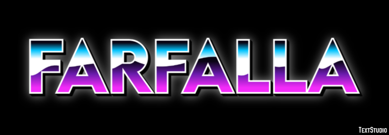 Farfalla Text Effect