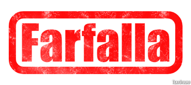 Farfalla Metin efekti