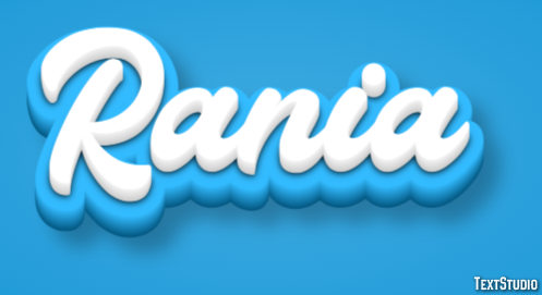 Rania Efekt tekstowy