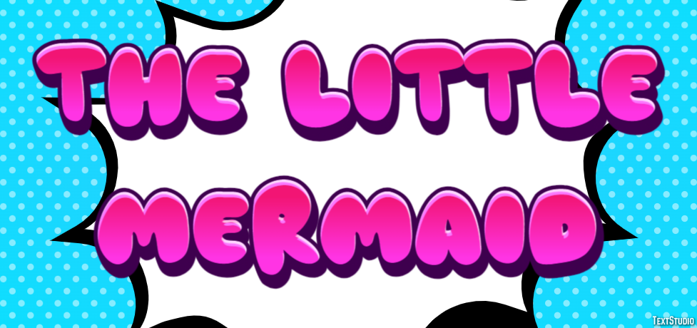 The Little Mermaid Text Effect