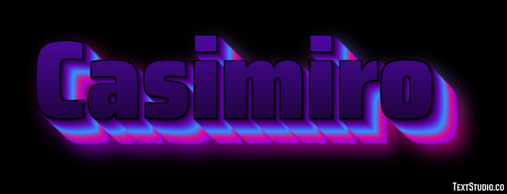 Casimiro Text effect