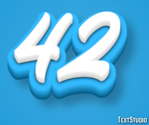 42 テキスト効果