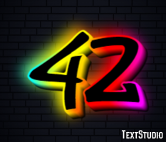 42 テキスト効果