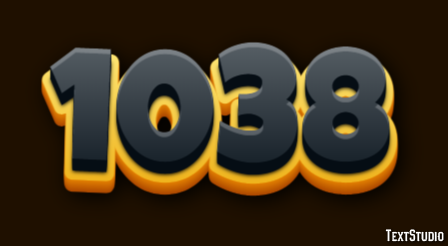 1038 Effetto testo