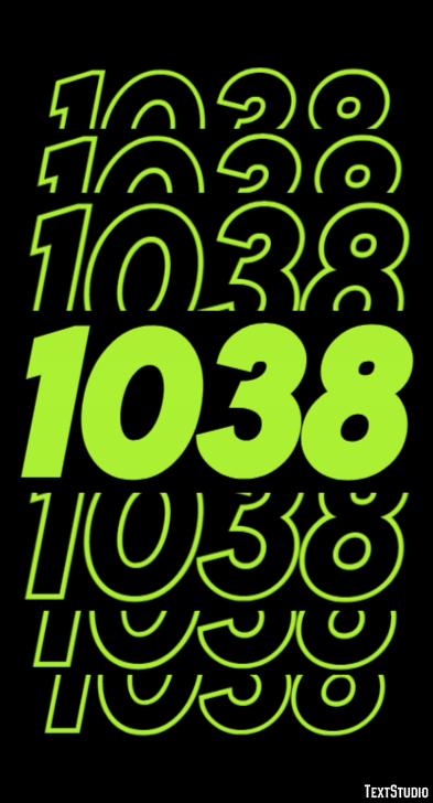 1038 Text Effect