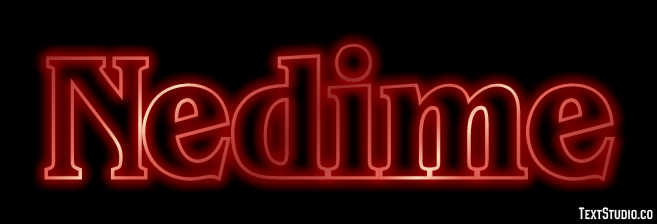 Nedime Efekt tekstowy