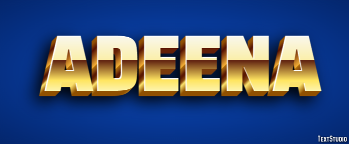 Adeena Texteffekt