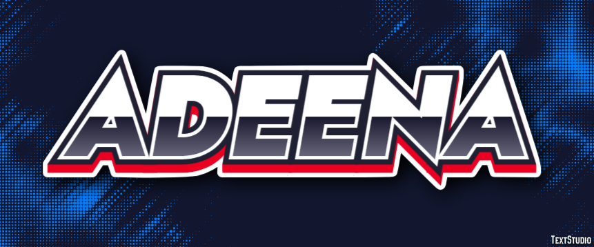 Adeena Texteffekt