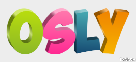 Osły Texteffekt