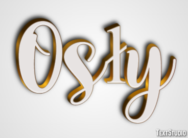 Osły Texteffekt