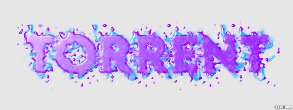 TORRENT テキスト効果