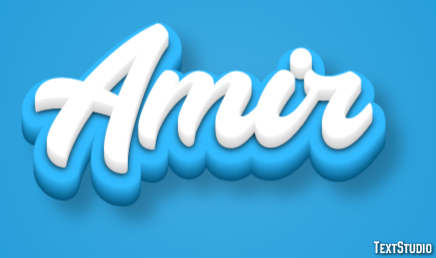 Amir テキスト効果