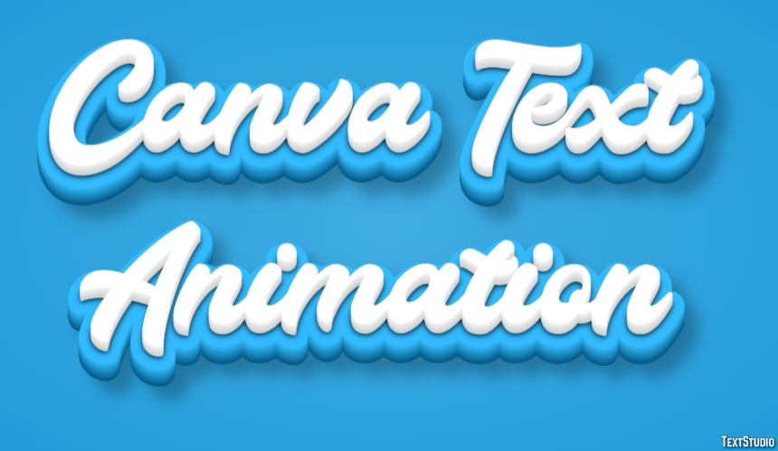 Canva Text Animation Texteffekt