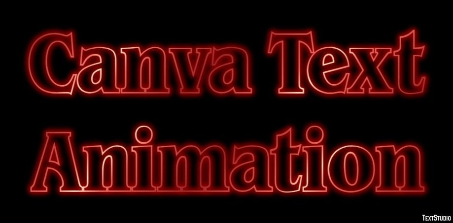 Canva Text Animation Texteffekt