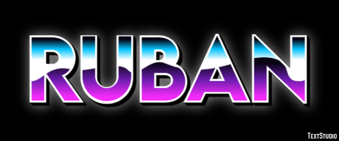 Ruban Text Effect