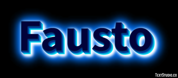 Fausto Effetto testo