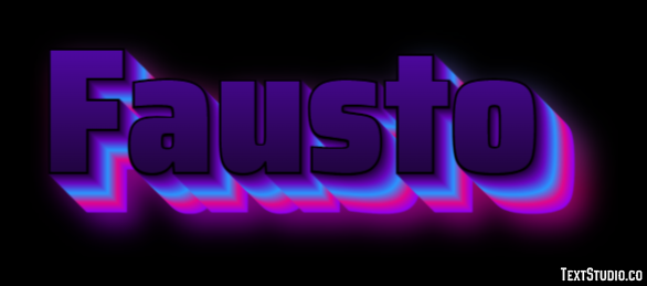 Fausto Efecto de Texto
