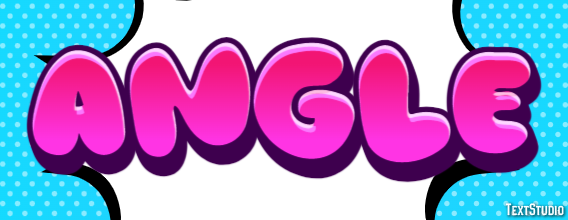 Angle Text Effect
