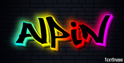 Alpin Text effect