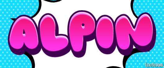 Alpin Text effect