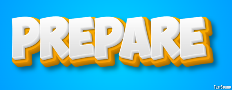 Prepare Text Effect
