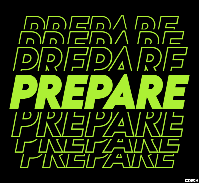 Prepare Text Effect