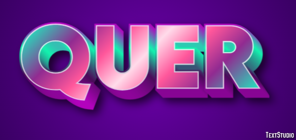 Quer Text Effect