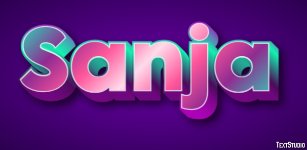Sanja Text effect