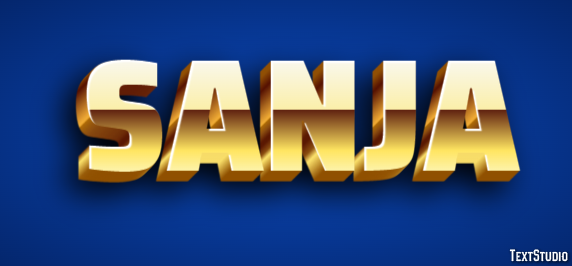 Sanja Text effect