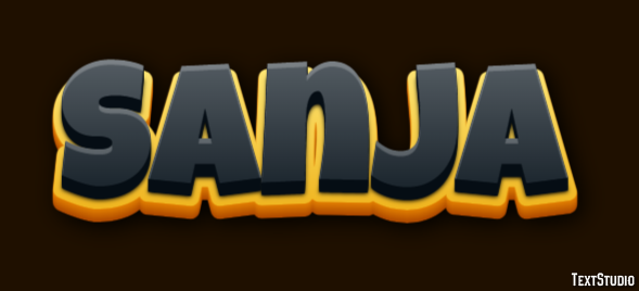 Sanja Text effect