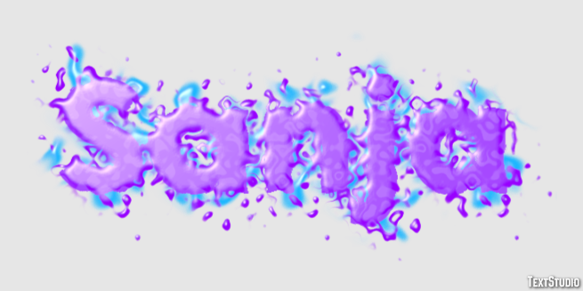 Sanja Text effect