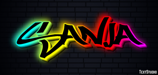 Sanja Text effect