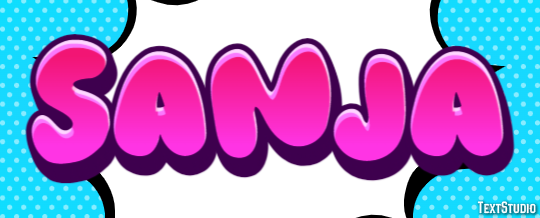 Sanja Text effect