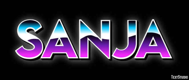 Sanja Text effect